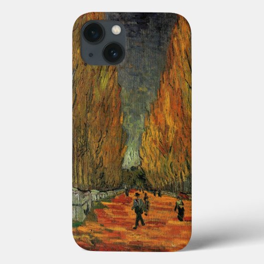 Coques Case-Mate iPhone Les Alyscamps (cimetière) par Vincent van Gogh (Verso)