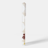 Coques Case-Mate iPhone Les amateurs de bougies luxueuses Gold et Burgundy (Verso / Droite)