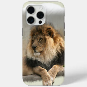Coque iPhone 15 Pro Max Les amateurs de lions et cadeaux d'art