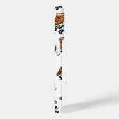 Coques Case-Mate iPhone Les amis viennent et s'en vont, mais la pizza est (Verso / Droite)