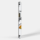 Coques Case-Mate iPhone Les amis viennent et s'en vont, mais la pizza est  (Verso / Droite)