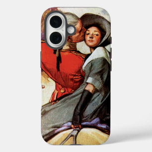 Coques iPhone 16 Les amoureux du cheval
