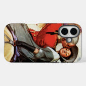 Coques Case-Mate iPhone Les amoureux du cheval (Verso (horizontal))