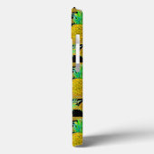 Coques Case-Mate iPhone Les Ananas D'Or Sur Les Grilles (Verso / Gauche)