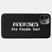 Coques Case-Mate iPhone Les ANDROIDES Sont Aussi Des Gens ! (Dos (Horizontal))