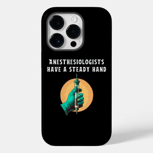 Coques Case-Mate iPhone Les anesthésiologistes ont une anesthésiologie man (Verso)
