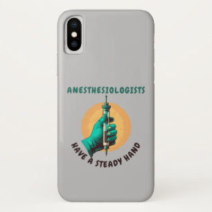 Case-Mate iPhone Case Les anesthésiologistes ont une main stable, Anesth