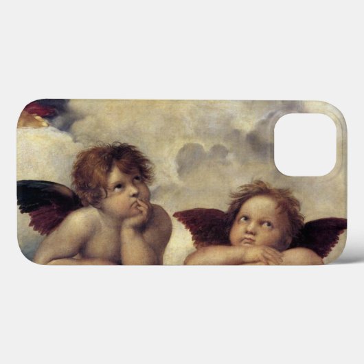 Coques Case-Mate iPhone Les anges de Raphaël (Verso (horizontal))