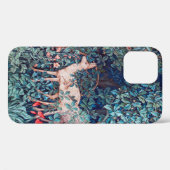 Coques Case-Mate iPhone Les animaux dans la forêt, William Morris (Verso (horizontal))