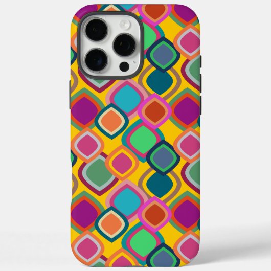 Coques Case-Mate iPhone les années 70 couleurs (Verso)