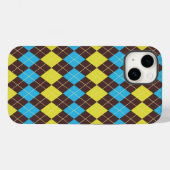 Coques Case-Mate iPhone les années 70 écossais tatan-Motif (Verso (horizontal))