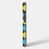 Coques Case-Mate iPhone les années 70 écossais tatan-Motif (Verso / Gauche)