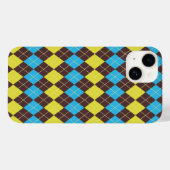 Coques Case-Mate iPhone les années 70 écossais tatan-Motif (Verso (horizontal))