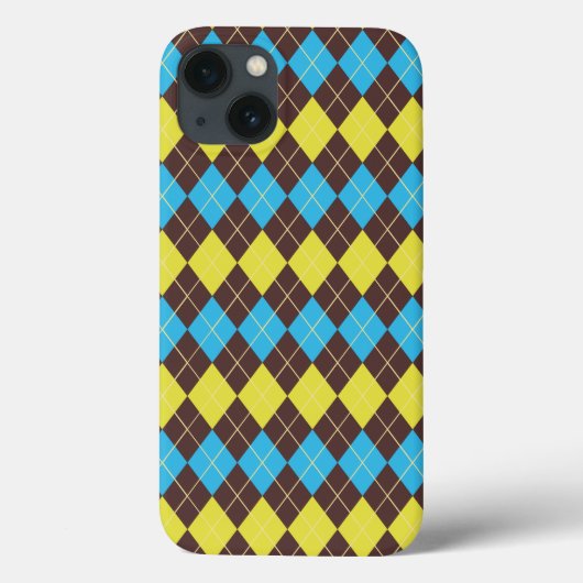 Coques Case-Mate iPhone les années 70 écossais tatan-Motif (Verso)