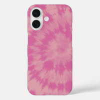 Les années 70 rétro Pink Hippie Tie Dye Design abs