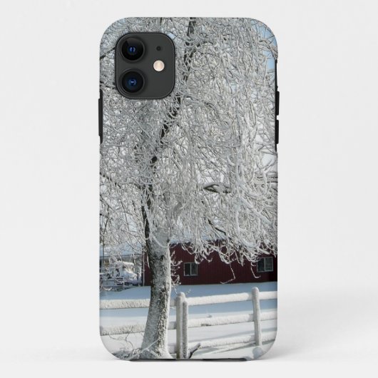 Coques Case-Mate iPhone Les arbres d'hiver (Dos)