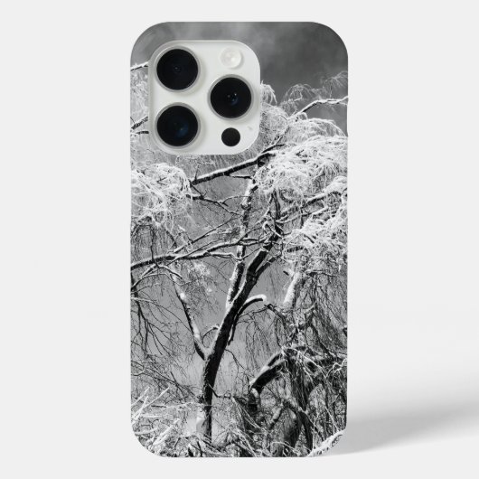 Coques Case-Mate iPhone les arbres l'hiver (Verso)