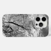 Coques Case-Mate iPhone les arbres l'hiver (Verso (horizontal))