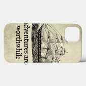 Coques Case-Mate iPhone Les Aventures Vaut Le Coup (Verso (horizontal))