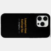 Coques Case-Mate iPhone Les avocats ont des sentiments, paraît-il - Avocat (Verso (horizontal))