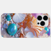 COQUES Case-Mate iPhone LES BALEINES D'ÉTÉ PASTEL SUR LA PLAGE (Verso (horizontal))