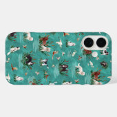 Coques Case-Mate iPhone LES BARBETS Aqua (Verso (horizontal))