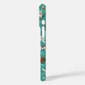 Coques Case-Mate iPhone LES BARBETS Aqua (Verso / Gauche)