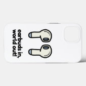 COQUES Case-Mate iPhone LES BARBINS DANS, LE MONDE SORT (Verso (horizontal))