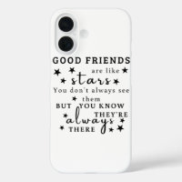 Les bons amis sont comme des étoiles : Art de cita