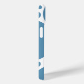 Coques Case-Mate iPhone Les bulles de Denim Bule (Verso / Droite)