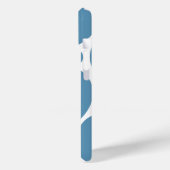 Coques Case-Mate iPhone Les bulles de Denim Bule (Verso / Gauche)