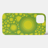 Coques Case-Mate iPhone Les bulles des Verts (Verso (horizontal))