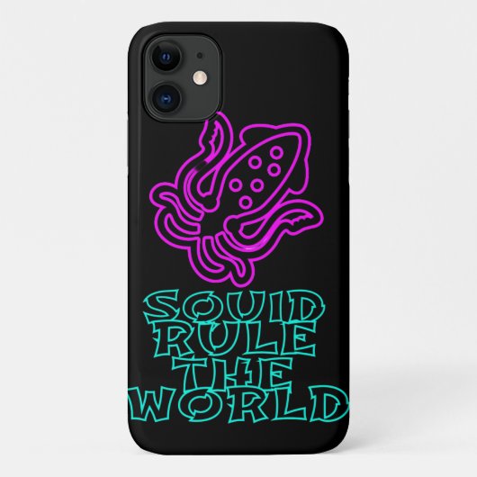 Coques Case-Mate iPhone les calamars dominent le monde (Dos)
