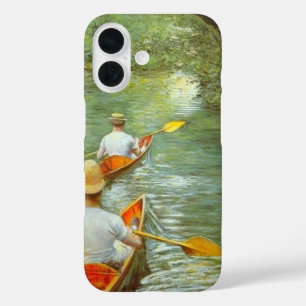 Coques iPhone 16 Les Canots, Perissoires de Gustave Caillebotte