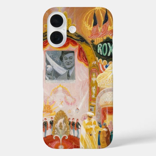 Coques Case-Mate iPhone Les cathédrales de Broadway par Florine Stettheime (Verso)