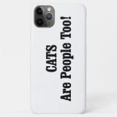 Coques Case-Mate iPhone Les CATS Sont Aussi Des Gens ! (Dos)