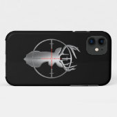 Coques Case-Mate iPhone Les cerfs dans les fosshairs (Dos (Horizontal))
