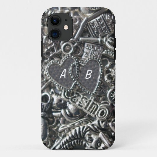 Coques Case-Mate iPhone Les charmes du coeur (Dos)