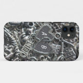 Coques Case-Mate iPhone Les charmes du coeur (Dos (Horizontal))