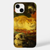 Coques Case-Mate iPhone Les chatons en jeu (Verso)