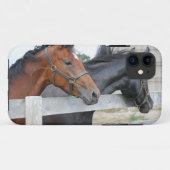 Coques Case-Mate iPhone Les Chevaux d'Amour (Dos (Horizontal))