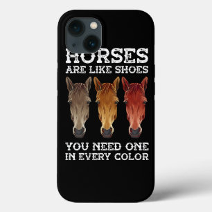Case-Mate iPhone Case Les Chevaux Mens Sont Comme Des Chaussures Que Vou