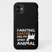 Coques Case-Mate iPhone Les chèvres qui s'évanouissent sont mon animal spi (Dos)