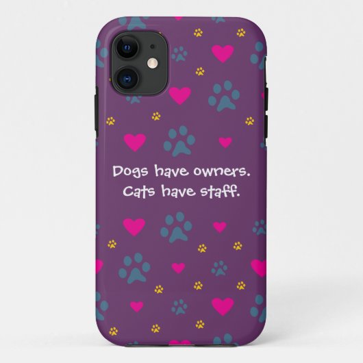 Coques Case-Mate iPhone Les chiens ont des Propriétaire-Chats avoir le (Dos)