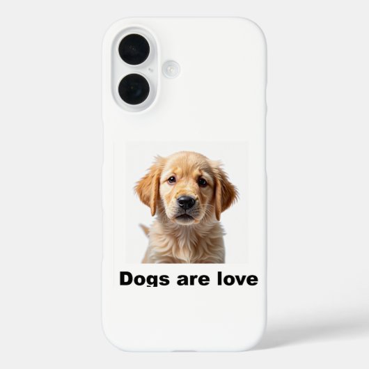 Coques Case-Mate iPhone Les chiens sont Amoureux ! (Verso)