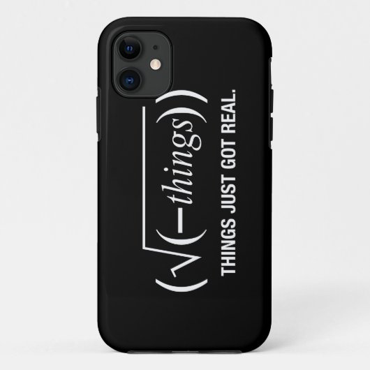 Coques Case-Mate iPhone les choses sont juste devenues vraies (Dos)