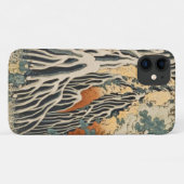 Coques Case-Mate iPhone Les chutes d'Hokusai Kirifuri (Dos (Horizontal))
