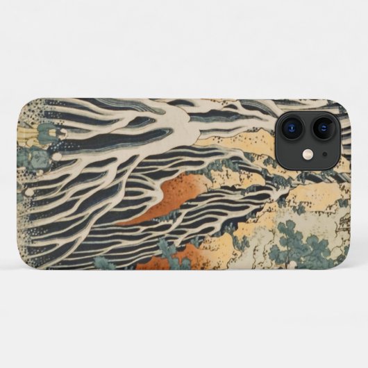 Coques Case-Mate iPhone Les chutes d'Hokusai Kirifuri (Dos (Horizontal))