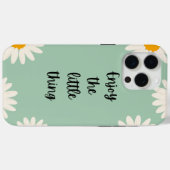 Coques Case-Mate iPhone Les citations positives profitent de Little thing (Verso (horizontal))
