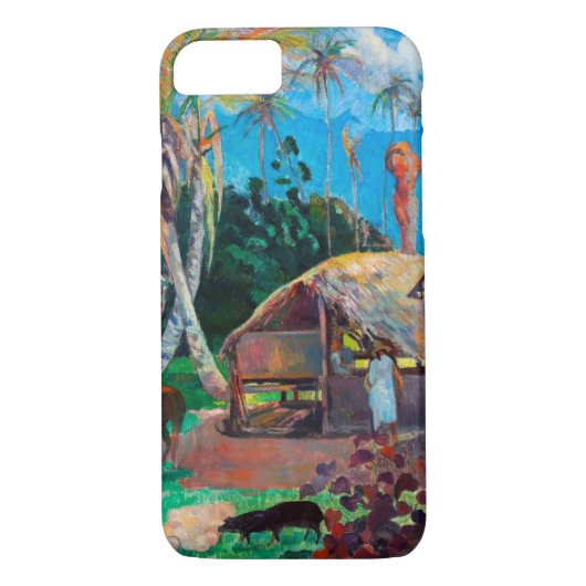Coques Case-Mate iPhone Les Cochons Noirs, Gauguin (Dos)